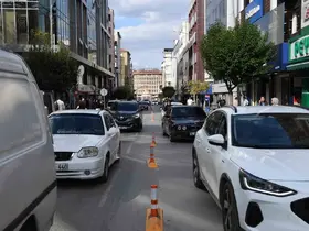 Balıkesir’de çift sıra park sorununa çözüm
