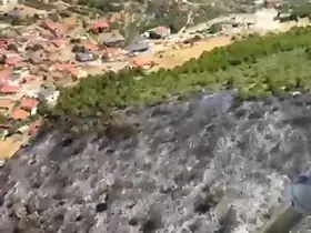 Balıkesir’deki orman yangını kontrol altına alındı
