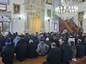 Bandırma’da 72 yıllık gelenek cami içinde sürdürüldü
