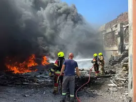 Bandırma’da Depo Yangını
