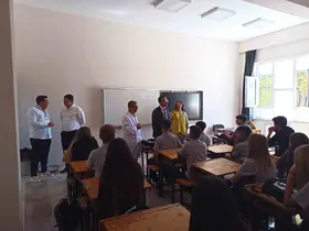 Bandırma’da iki okul yeni binalarında eğitime başladı
