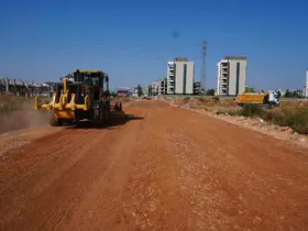 Baraj Mahallesi’nde yol çalışmaları hız kesmiyor
