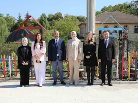 BARÜ Kutlubey Anaokulu bahçesi "Türkiye Yüzyılı Maarif Modeli"ne göre düzenlendi
