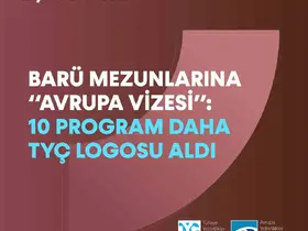 BARÜ’de10 program daha TYÇ logosu aldı
