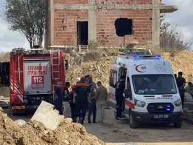 Başakşehir'de inşaatta göçük: 1 işçi toprak altında