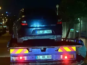 Başakşehir’de polisin nefes kesen kovalamacası kameraya yansıdı
