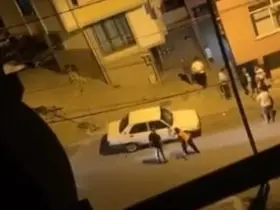 Başakşehir’de silahlı kavga vatandaş kamerasında
