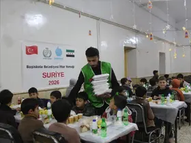 Başiskele Belediyesinden Suriye’de iftar sofrası
