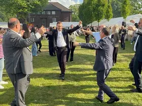 Başkan Akın Almanya’daki hemşehrileriyle hasret giderdi
