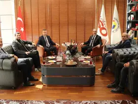 Başkan Alan, "Üniversite ve iş dünyası arasında yapılacak her türlü iş birliğinde üzerimize düşeni yapmaya hazırız"
