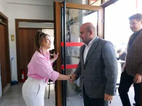 Başkan Albayrak’tan mahalle muhtarlarına ziyaret
