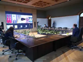 Başkan Altay, iklim eylemi için yüksek hedefli ortaklıklar koalisyonu Brezilya ve Almanya eş başkanlarıyla görüştü
