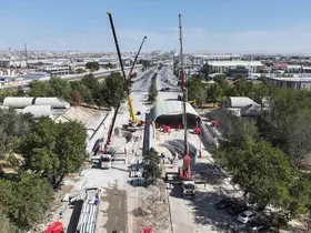 Başkan Altay: "Türkiye’de ilk kez denenen teknikle köprülü kavşak trafiği rahatlatacak"
