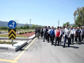 Başkan Aras yatırımları yerinde inceledi
