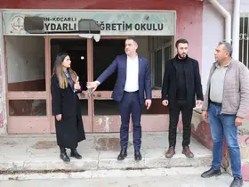 Başkan Arıcı, ’Haydarlı İlkokulu’ için düğmeye bastı
