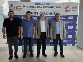 Başkan Arslan, Buharkent’te oda üyeleri ile buluştu
