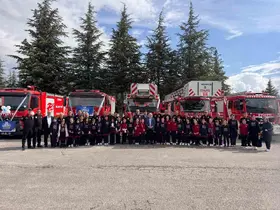 Başkan Aşgın, Çorum İtfaiyesi personelinin İtfaiye Haftası’nı kutladı
