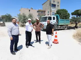 Başkan Balaban çalışmaları yerinde inceledi
