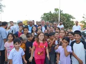 Başkan Balaban mahalle sakinlerini dinledi
