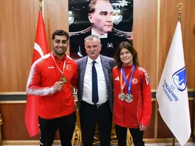 Başkan Balaban milli judocuları kutladı
