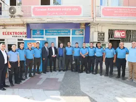 Başkan Balaban zabıtayı unutmadı

