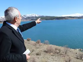 Başkan Bozcan: "Davos’a gitmeye gerek yok Hazar Gölü’ne gidelim"
