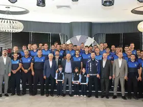 Başkan Büyükgöz zabıta personeliyle buluştu
