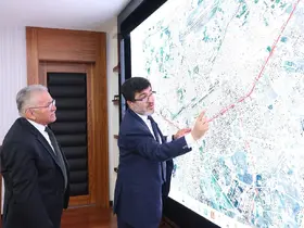 Başkan Büyükkılıç, Altyapı Yatırımları Genel Müdürü Eyigün’ü ağırladı
