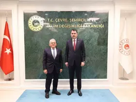 Başkan Büyükkılıç’tan Bakan Kurum’a ziyaret
