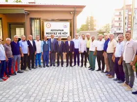Başkan Çadır, muhtarlarla bir araya geldi
