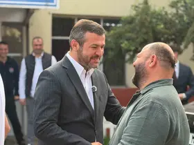 Başkan Çetinkaya belediye personeliyle bayramlaştı
