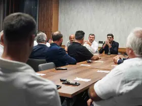 Başkan Çetinkaya, muhtarlarla bir araya geldi
