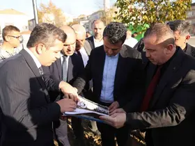 Başkan Doğan Alaçam’da projeleri inceledi

