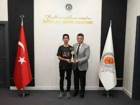 Başkan Doğan’dan Türkiye Dron Şampiyonu Yiğit’e tebrik
