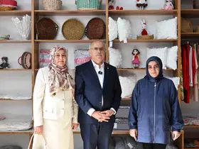 Başkan Er: "Kadınlarımızın el emeğini ekonomiye kazandırıyoruz"
