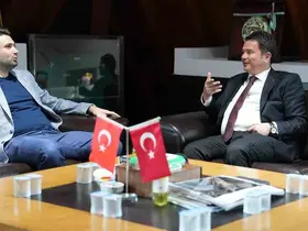 Başkan Erkan Aydın’dan Bursaspor’a ziyaret
