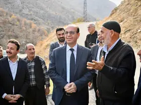 Başkan Geçit, Porga bölgesinde kırsal yatırımları yerinde inceledi
