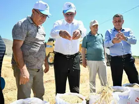 Başkan Geçit "Üreticilerimize ücretsiz arpa dağıtımı yapacağız"
