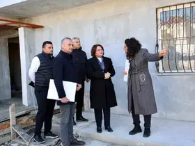 Başkan Gençay, Özel Çocuklar Oyun Evi’ndeki çalışmaları yerinde inceledi
