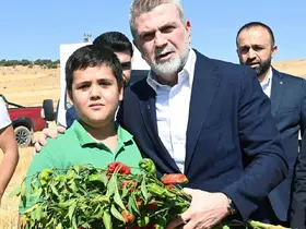 Başkan Görgel; "Coğrafi işaretli Maraş biberimizin üretimi 30 bin tona ulaştı"
