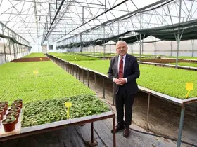 Başkan Güler: "Ürettiğimiz 4 milyon 600 bin fideyi üreticilerimize dağıttık"
