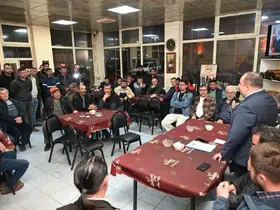 Başkan Hamamcı mahalle ziyaretlerine devam ediyor
