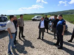 Başkan Hamamcı, TOKİ bağlantı yolu ve İsmetpaşa Mahallesi’nde inceleme yaptı
