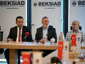 Başkan İbrahim Burkay BEKSİAD üyeleriyle bir araya geldi
