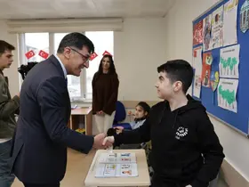 Başkan Kahveci: "Her türlü engeli sevgi ve anlayışla aşacağız"
