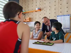 Başkan Kavuş, MEGA Yaz Okulu Öğrencileriyle Buluştu