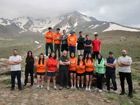 Başkan Özdoğan, Erciyes’te dağcılarla zirve heyecanını paylaştı
