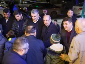 Başkan Pekyatırmacı Kibrit Camii’nde vatandaşlarla bir araya geldi
