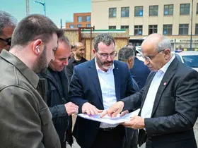 Başkan Sami Er, Söğütlü Camii inşaatını yerinde inceledi
