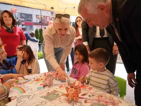 Başkan Subaşı çocuklarla bir araya geldi
